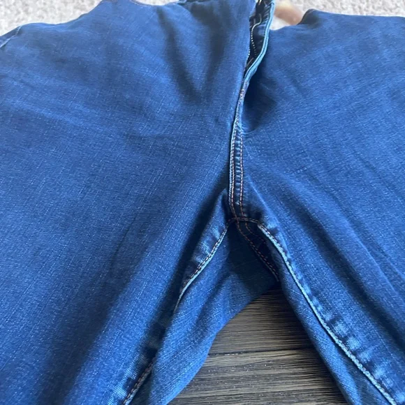 Lane Bryant Women's Straight Leg Jeans - Dark Blue - Picture 10 of 12